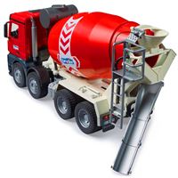 BRUDER BR03655 MERCEDES BENZ BETON MİKSER ARACI 1:16 4+ 1