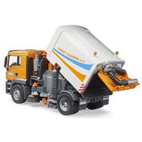 BRUDER BR03780 STREET CLEANİNG BS100 CADDE SÜPÜRME ARACI 1:16 4+ 4