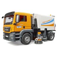 BRUDER BR03780 STREET CLEANİNG BS100 CADDE SÜPÜRME ARACI 1:16 4+ 5