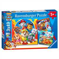 RAVENSBURGER PUZZLE 050482 PAW PATROL 3X49 PARÇA 5+ 1