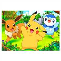 RAVENSBURGER PUZZLE 056682 POKEMON 2X24 PARÇA 4+ 2