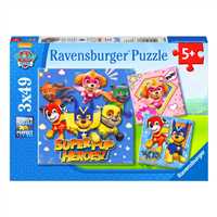 RAVENSBURGER PUZZLE 080366 PAW PATROL 3X49 PARÇA 5+ 1