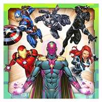 RAVENSBURGER PUZZLE 080403 AVENGERS 3X49 PARÇA 5+ 3