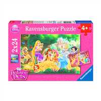 RAVENSBURGER PUZZLE 089529 PRENSESİN ARKADAŞLARI 2X24 PARÇA 4+ 1