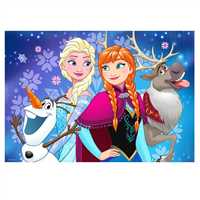 RAVENSBURGER PUZZLE 090747 WD FROZEN KUZEY IŞIKLARI 2X24 PARÇA 4+ 2
