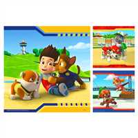 RAVENSBURGER PUZZLE 093694 PAW PATROL KAHRAMANLAR 3X49 PARÇA 5+ 2