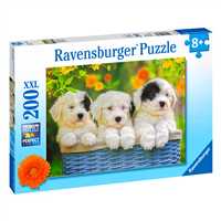 RAVENSBURGER PUZZLE XXL 127658 YAVRU KÖPEKLER PUPPİES 200 PARÇA 8+ 1