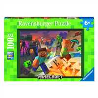RAVENSBURGER PUZZLE XXL 133338 MİNECRAFT 100 PARÇA 6+ 1