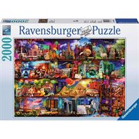 RAVENSBURGER PUZZLE 166855 KİTAPLARIN DÜNYASI 2000 PARÇA 1