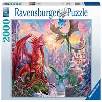 RAVENSBURGER PUZZLE 167173 EJDERHALAR 2000 PARÇA 1