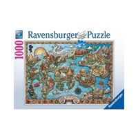 RAVENSBURGER PUZZLE 167289 GİZEMLİ ATLANTİS 1000 PARÇA 1