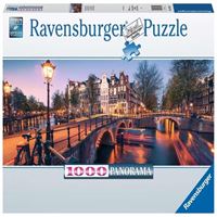 RAVENSBURGER PUZZLE 167524 AMSTERDAM 1000 PARÇA 1