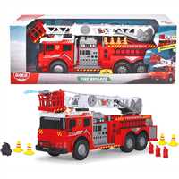 SİMBA DİCKE 3719022 RC AERİAL LADDER TRUCK İTFAİYE ARACI KUMANDALI SESLİ IŞIKLI SULU 2.4GHZ 62 CM 3+ 1