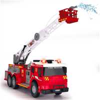SİMBA DİCKE 3719022 RC AERİAL LADDER TRUCK İTFAİYE ARACI KUMANDALI SESLİ IŞIKLI SULU 2.4GHZ 62 CM 3+ 4