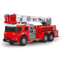 SİMBA DİCKE 3719022 RC AERİAL LADDER TRUCK İTFAİYE ARACI KUMANDALI SESLİ IŞIKLI SULU 2.4GHZ 62 CM 3+ 5