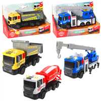 DİCKİE TOYS CİTY WORKER 3722014 İŞ MAKİNELERİ SESLİ IŞIKLI METAL 3+ 1