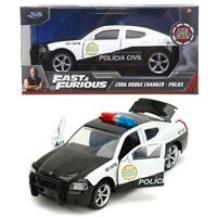 SİMBA JADA FAST FURİOUS 3203079 2006 DODGE CHARGER POLİCE DİE CAST 1:24 8+ 1