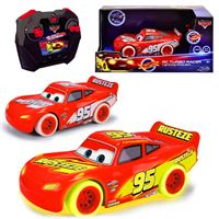 DİCKİE TOYS KUMANDALI ARABA 3084035 RC CARS GLOW RACERS LİGHTNİNG MCQUEEN 2.4GHZ IŞIKLI 1:24 4+ 1