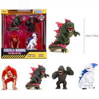 SİMBA JADA METALFİGS 3252035 GODZİLLA KONG DİE CAST METAL FİGÜR SETİ 4 LÜ 6.35 CM 8+ 1