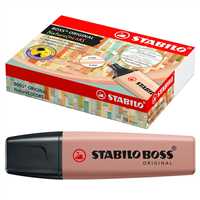 STABİLO FOSFORLU KALEM BOSS NATURE COLORS KAHVERENGİ 10 LU 70-165 1