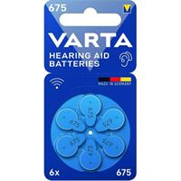 VARTA KULAKLIK PİLİ 675 - PR44 1.45V 6 LI 1