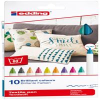 EDDİNG KUMAŞ KALEMİ 4600 10 RENK 1