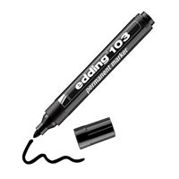 EDDİNG MARKÖR 103 YUVARLAK UÇ SİYAH 10 LU 1