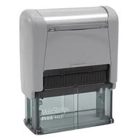 MOBİSTAMPS KAŞE 4312 MAVİ KEÇE 18x47 MM 1