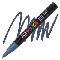 UNİ POSTER MARKÖRÜ POSCA PC-3M 09-1.3 KURŞUN GRİ 6 LI 1