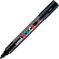 UNİ POSTER MARKÖRÜ POSCA PC-5M 1.8-2.5 SİYAH 6 LI 1