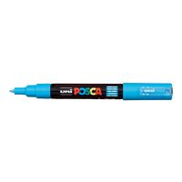 UNİ POSTER MARKÖRÜ POSCA PC-1M 07 AÇIK MAVİ 6 LI 1