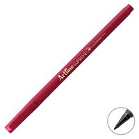 ARTLİNE SUPREME COLOURİNG KEÇE UÇLU KALEM 210 KOYU KIRMIZI 0.6 12 Lİ 1