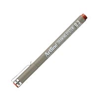 ARTLİNE ÇİZİM KALEMİ 233N SEPİA 0.3 MM 12 Lİ 1