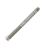ARTLİNE ÇİZİM KALEMİ 233N PALE BROWN 0.3 MM 12 Lİ 1