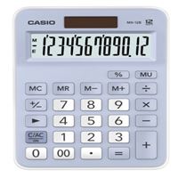 CASİO HESAP MAKİNESİ MX-12B-LB MAVİ 12 HANE 1