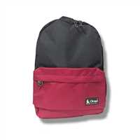 OKAPİ OKUL ÇANTASI OKP-146 İSLAND BORDO SİYAH ÇİFT BÖLMELİ 1