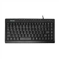 SERTEC KLAVYE Q STC-920 SİYAH MİNİ USB KABLOLU MULTİMEDİA 1