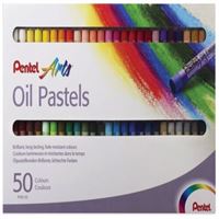 PENTEL YAĞLI PASTEL BOYA 50 RENK PHN-50U 1