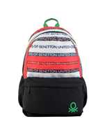 BENETTON OKUL ÇANTASI UNİTED COLORS 76131 ÇİFT BÖLMELİ 1