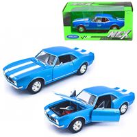 WELLY NEX MODELS 22448W 1968 CHEVROLET  CAMARO Z28 1:24 DİE CAST METAL 8+ 1