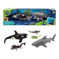 SUNMAN OKYANUS HAYVANLARI 549037 WİLD QUEST OYUN SETİ 5 PARÇA 3+ 1