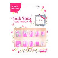 LUKKY TAKMA TIRNAK T19423 YILDIZ BASKILI 3+ 1