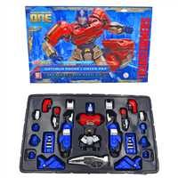 BAŞEL TRANSFORMERS TF ONE AMK SERİES OPTİMUS PRİME ORİON PAX COGGED BOT MODE MODEL KİT 20 CM 8+ 1