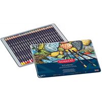 DERWENT STUDİO KURUBOYA 24 RENK METAL KUTU DW32197 1