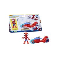 MARVEL SPİDEY AMAZİNG FRİENDS F6777 MOTORSİKLET VE FİGÜR 3+ 1