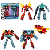 HASBRO TRANSFORMERS F8438 TERRAN TWİTCH-ROBBY MALTO AKSİYON FİGÜR SETİ 6+ 1