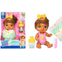 BABY ALİVE F9120-F8853 ESMER BEBEĞİMLE ŞAMPUAN EĞLENCESİ 3+ 1