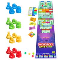 HASBRO MONOPOLY KNOCKOUT F8995 EMLAK TİCARET OYUNU 8+ 2