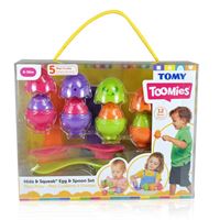 TOMY TOOMİES SAKLAMBAÇLI YUMURTALAR E73082C KAŞIKLI 6-36 AY 5