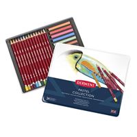 DERWENT PASTEL COLLECTİON KURUBOYA 24 RENK METAL KUTU DW0700301 1